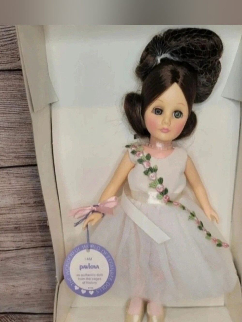 Vintage Effanbee Historical Pavlova ballerina doll